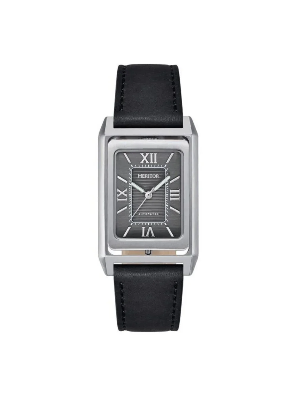 NWT Heritor Esteban Automatic Black Dial Men's Watch